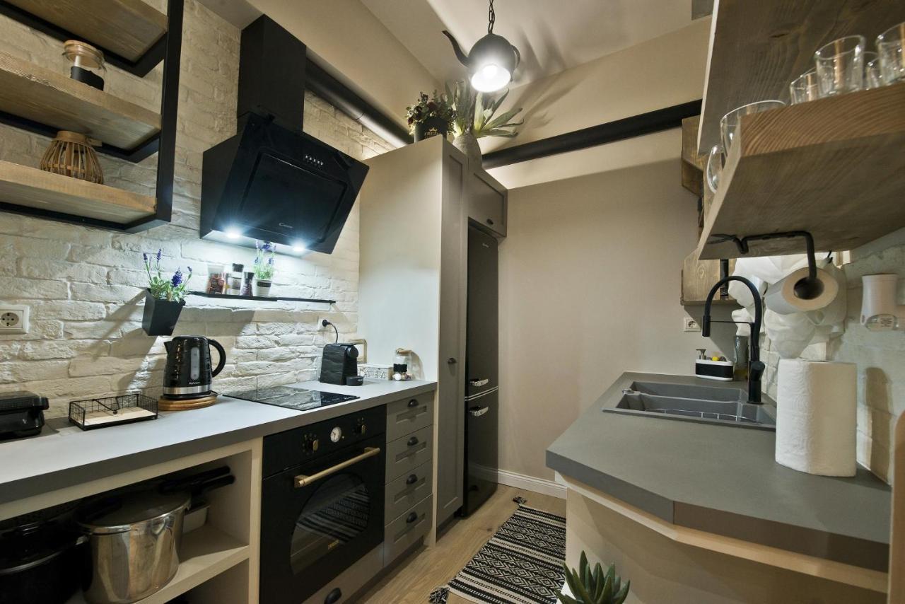Stylish Apartment At Pagrati Atenas Exterior foto